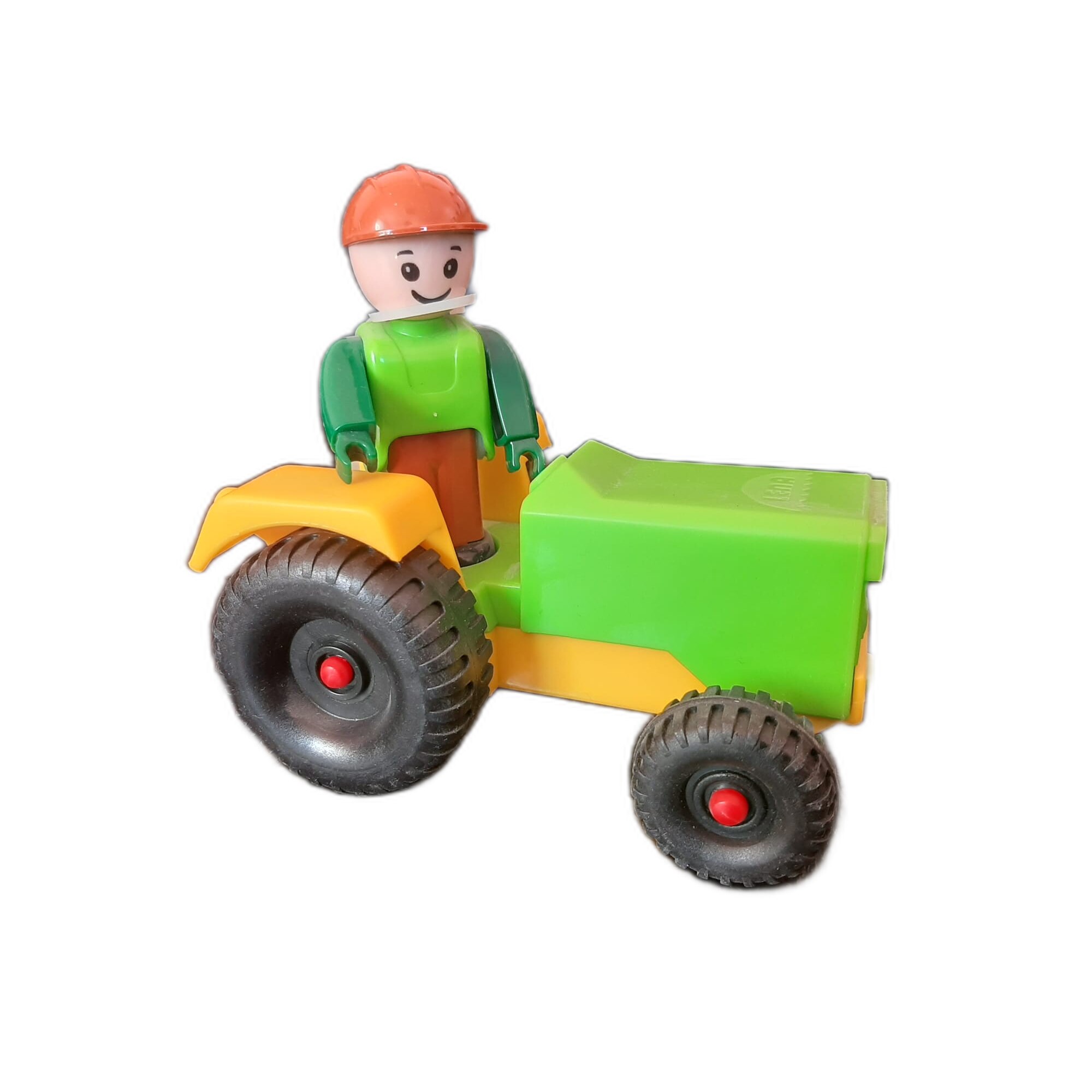 Salesperson capital homosexual Mini tractor cu figurina, verde, 12 cm, Lena - eMAG.ro