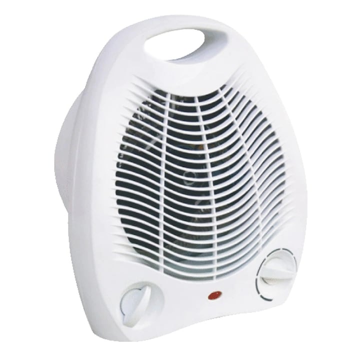 Вентилаторна печка Hausberg HB-8501, 2000W, 2 степени, Регулируем термостат, Студен въздух