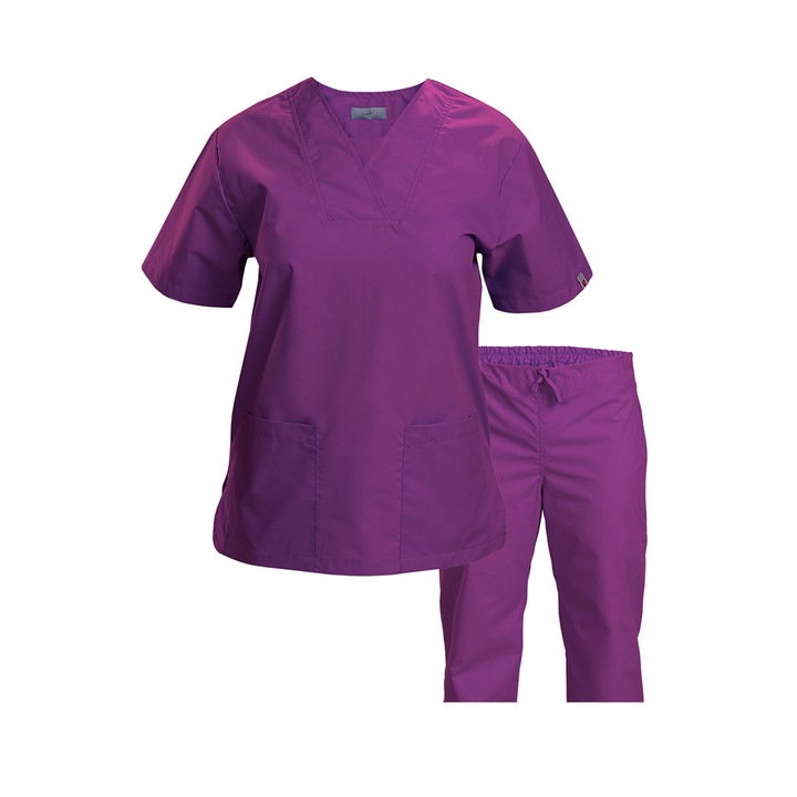 Costum medical dama S-line I, XL, violet