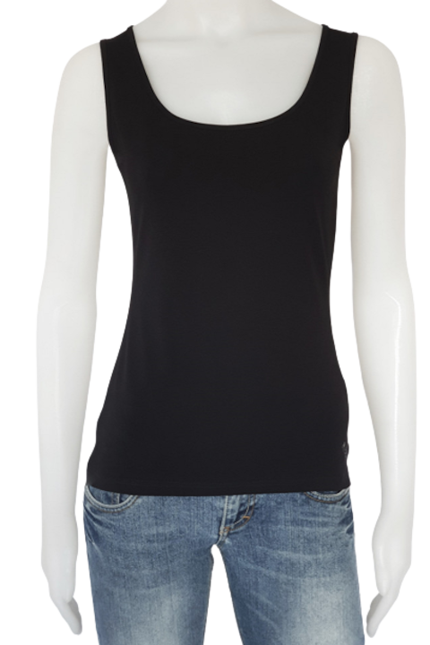 Дамска тениска с широка презрамка, Knox, M2001, Черен