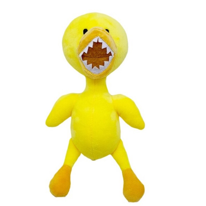 Jucarie de plus, Rainbow Friends, 26 CM, Galben Deschis