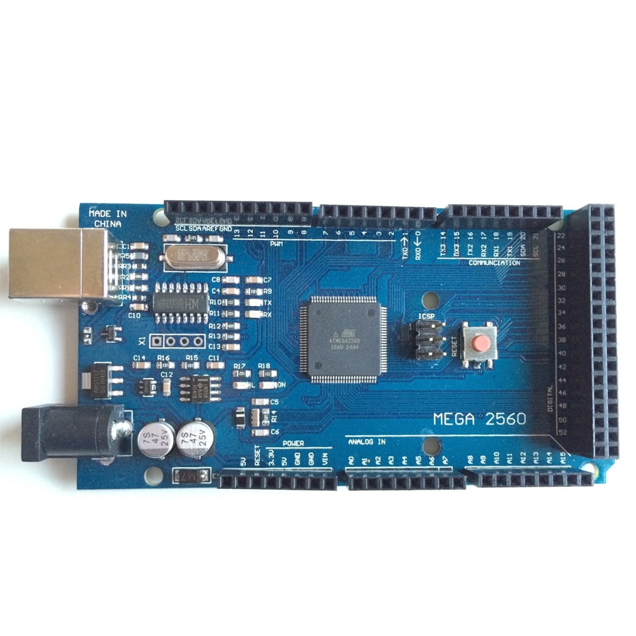 Mega2560 R3 (ATmega2560-16AU, CH340G) - eMAG.hu