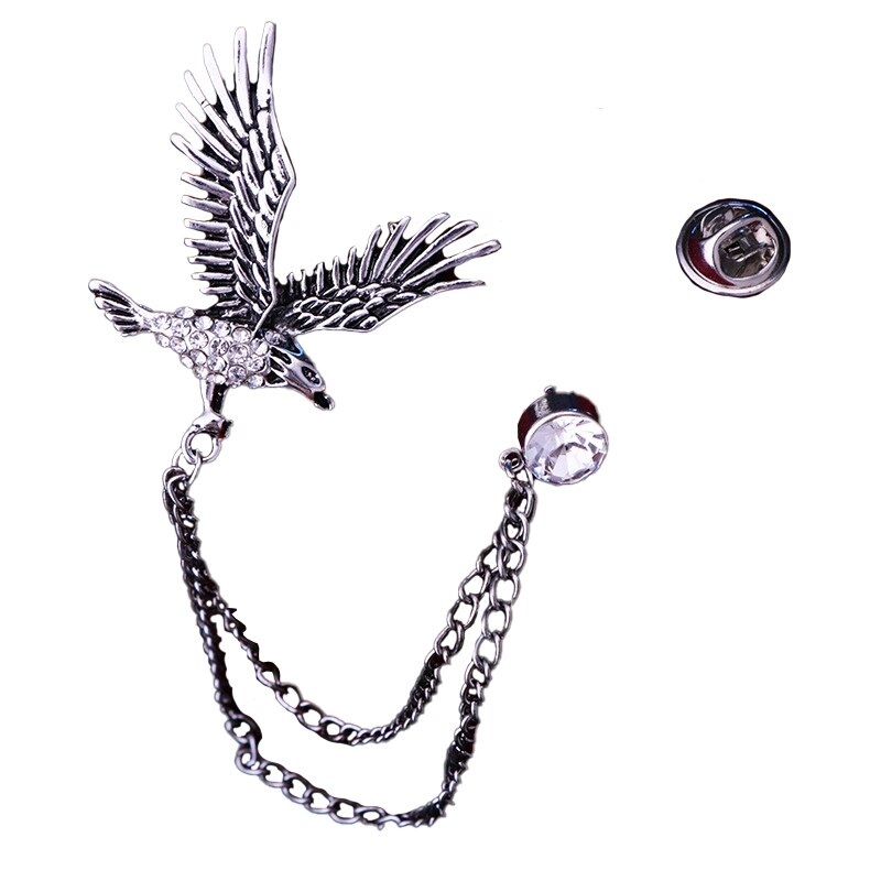 Brosa Vultur 4265A, Sic Moda, Argintiu eMAG.ro