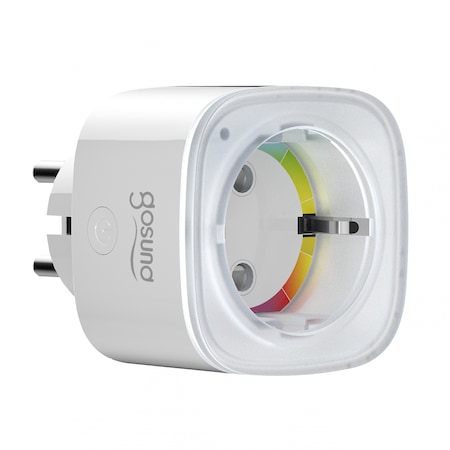 Priza inteligenta Gosund EP8, Wi-Fi, 16A, 3680W, control aplicatie, Amazon Alexa/Google Home