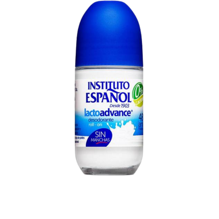 Deodorant roll-on cu acid lactic Instituto Español LACTOADVANCE 0% 75 ml