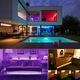 ZAFIT RGB LED szalag, 5 méter, Beltéri/Kültéri, IP65, 300 LED, 5050 RGB, Öntapadó, Távirányítóval