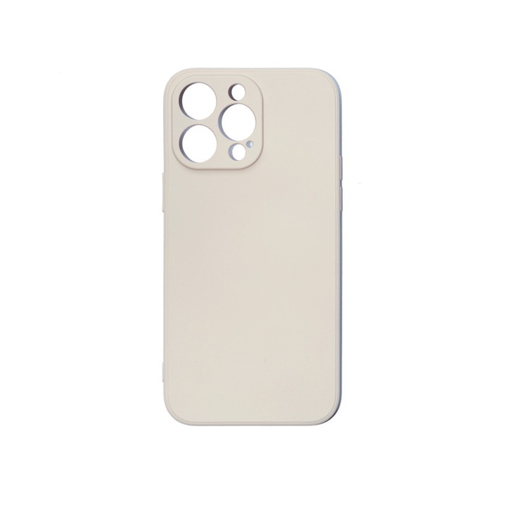 Husa de protectie telefon, Compatibil iPhone 14 Plus, Silicon, ZYuuan, Alb