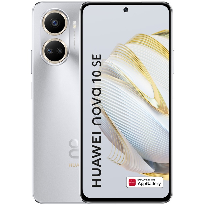 Смартфон Huawei Nova 10 SE, 128GB, 8GB RAM, 4G, Starry Silver