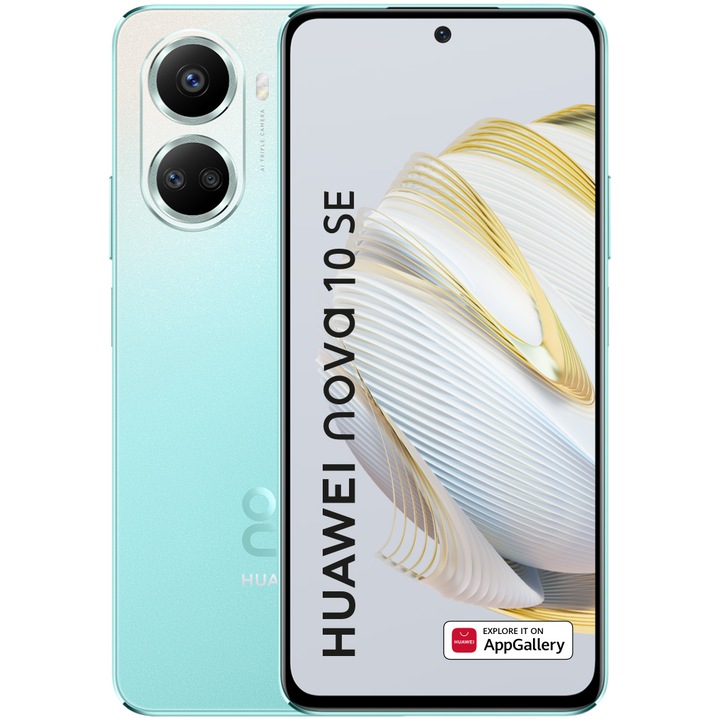 Смартфон Huawei Nova 10 SE, 128GB, 8GB RAM, 4G, Mint Green