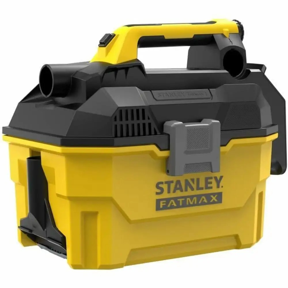 Aspirator portabil umed uscat cu acumulator 18V Stanley Fatmax SFMCV002B-XJ, capacitate 7.5 litri, duza pentru spatii inguste, livrat fara acumulator si incarcator