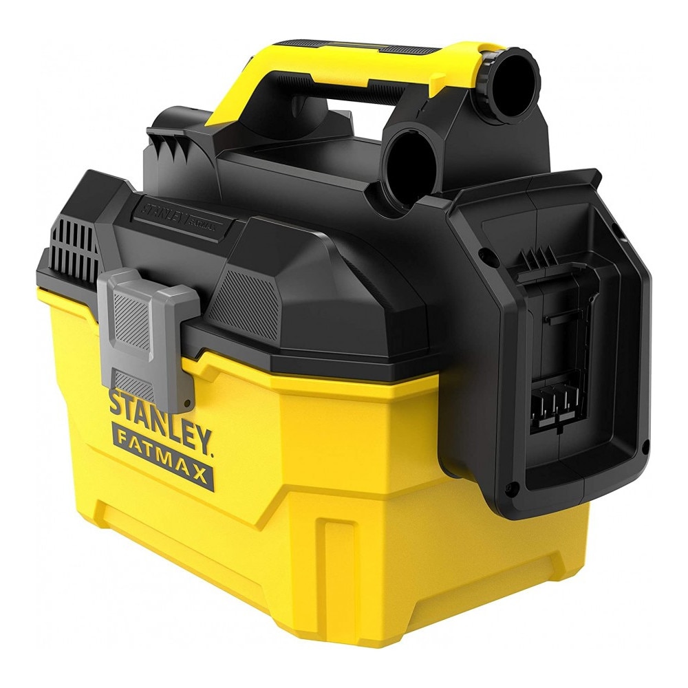 Aspirator portabil umed uscat cu acumulator 18V Stanley Fatmax SFMCV002B-XJ, capacitate 7.5 litri, duza pentru spatii inguste, livrat fara acumulator si incarcator