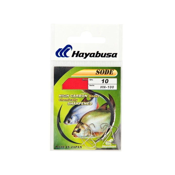 Set carlige pescuit Hayabusa Sode HN-100, 10 buc, 11