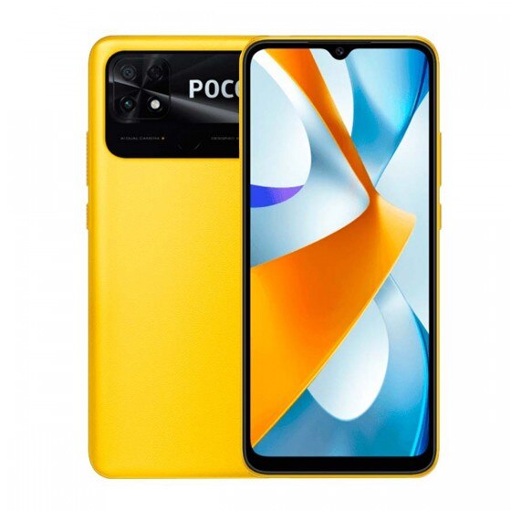 Xiaomi Poco C40 okostelefon - sárga | 32GB, 3GB RAM, DualSIM, LTE - eMAG.hu