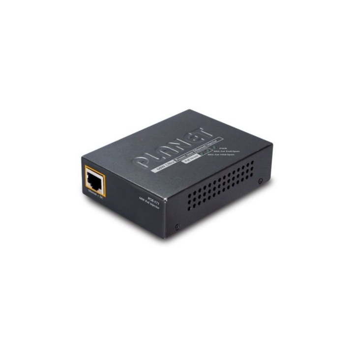 Planet Switch POE Injector POE-171 1-PORT 1000MB/S 60W
