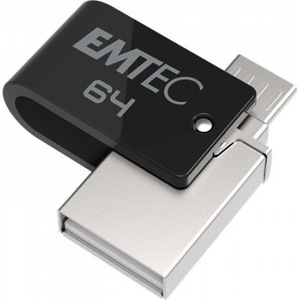 Emtec C350 Brick 2.0 Lecteur Usb Flash 64 Go Usb Type-a Noir, Vert à Prix  Carrefour