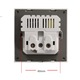 Techstar® PCU1 гнездо, Simple, 2 x USB, 2.1 A, Цвят Бял, Поликарбонат, 16A