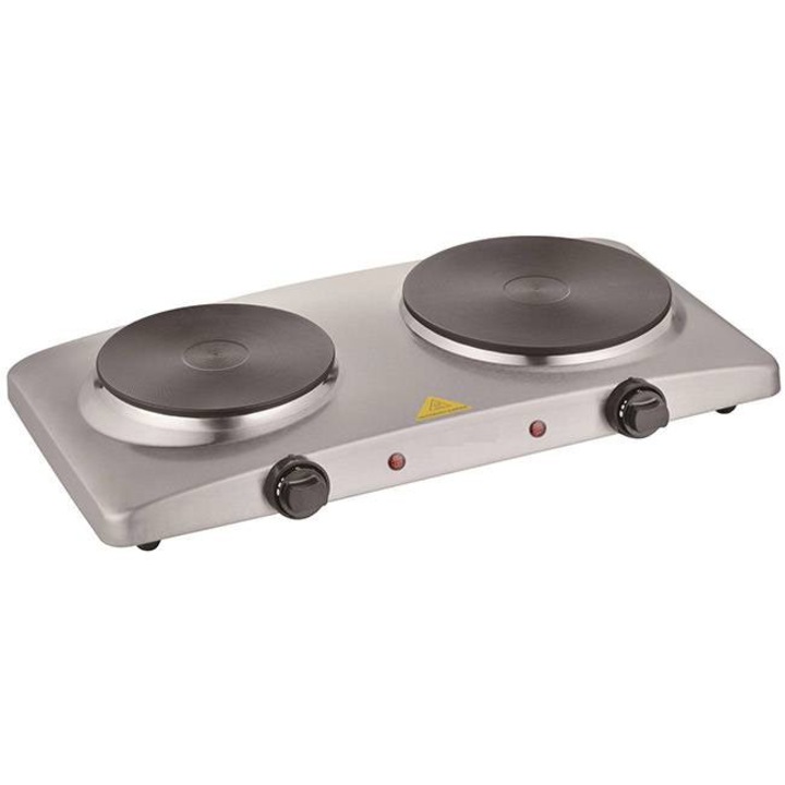 Котлон Crown CHP-1015DI, 2500W, 2 нагревателни зони, Регулируем термостат