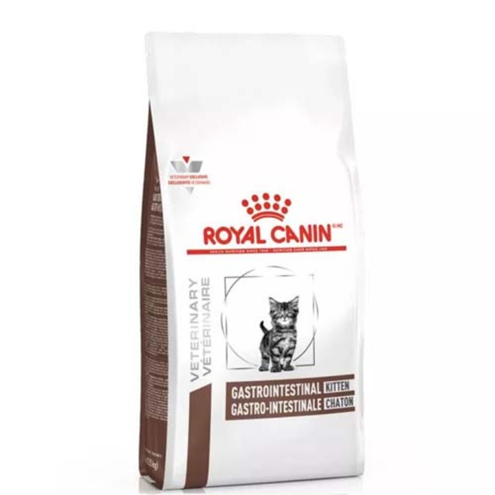 Royal Canin Vhn Cat Gastrointestinal Kitten 400g -szárazeledel emésztőrendszeri problémákkal küzdő kölyökmacskáknak