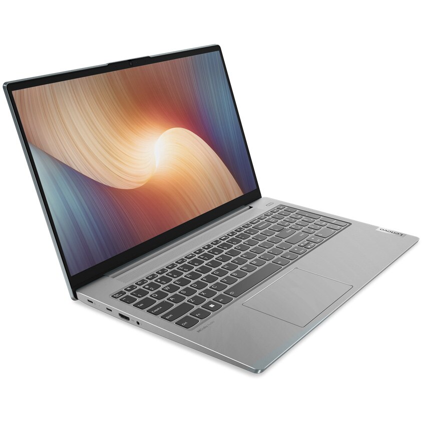 Laptop Lenovo IdeaPad 5 15ABA7 cu procesor AMD Ryzen™ 5 5625U pana la 4.3 GHz, 15.6" Full HD, IPS, 16GB, 512GB SSD, AMD Radeon Graphics, No OS, Cloud Grey
