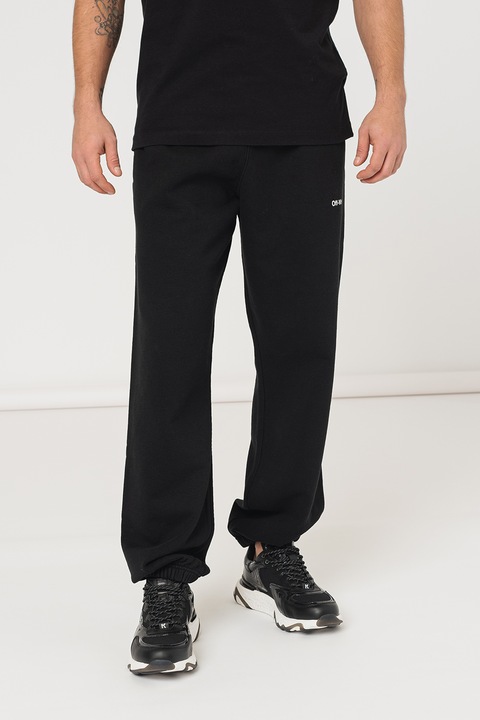 Off-White, Chain szűk fazonú szabadidőnadrág, Fekete, S