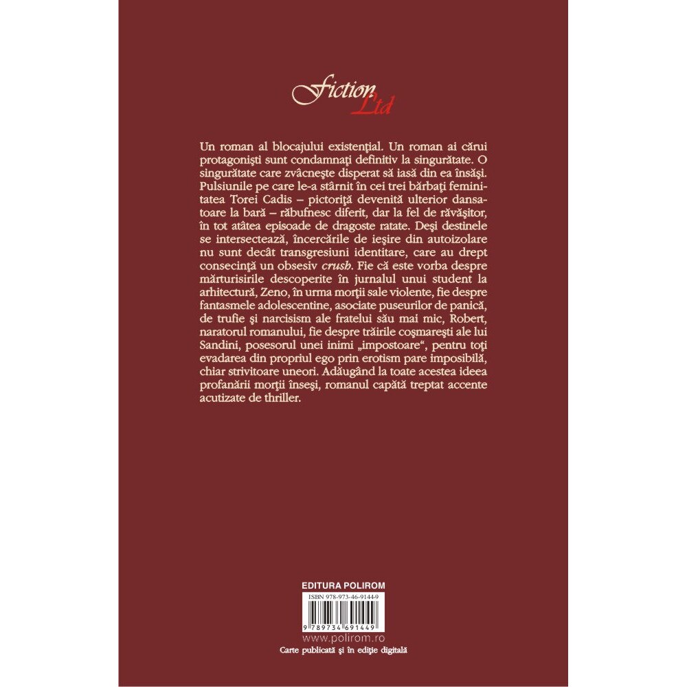 Crush, Dora Pavel, Polirom eMAG.hu