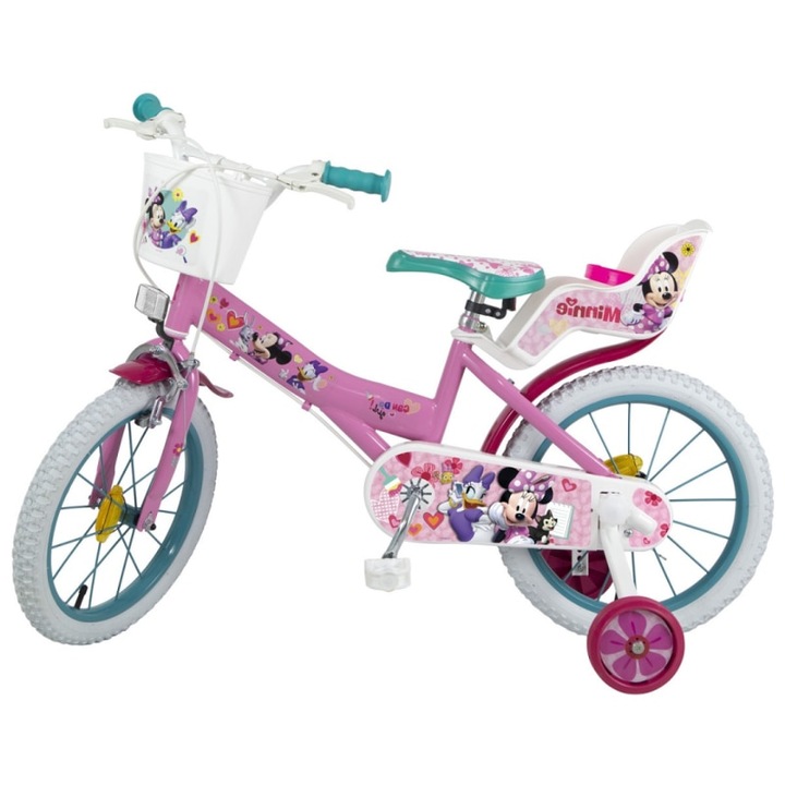 Bicicleta pentru copii Huffy 14", Minnie, roz