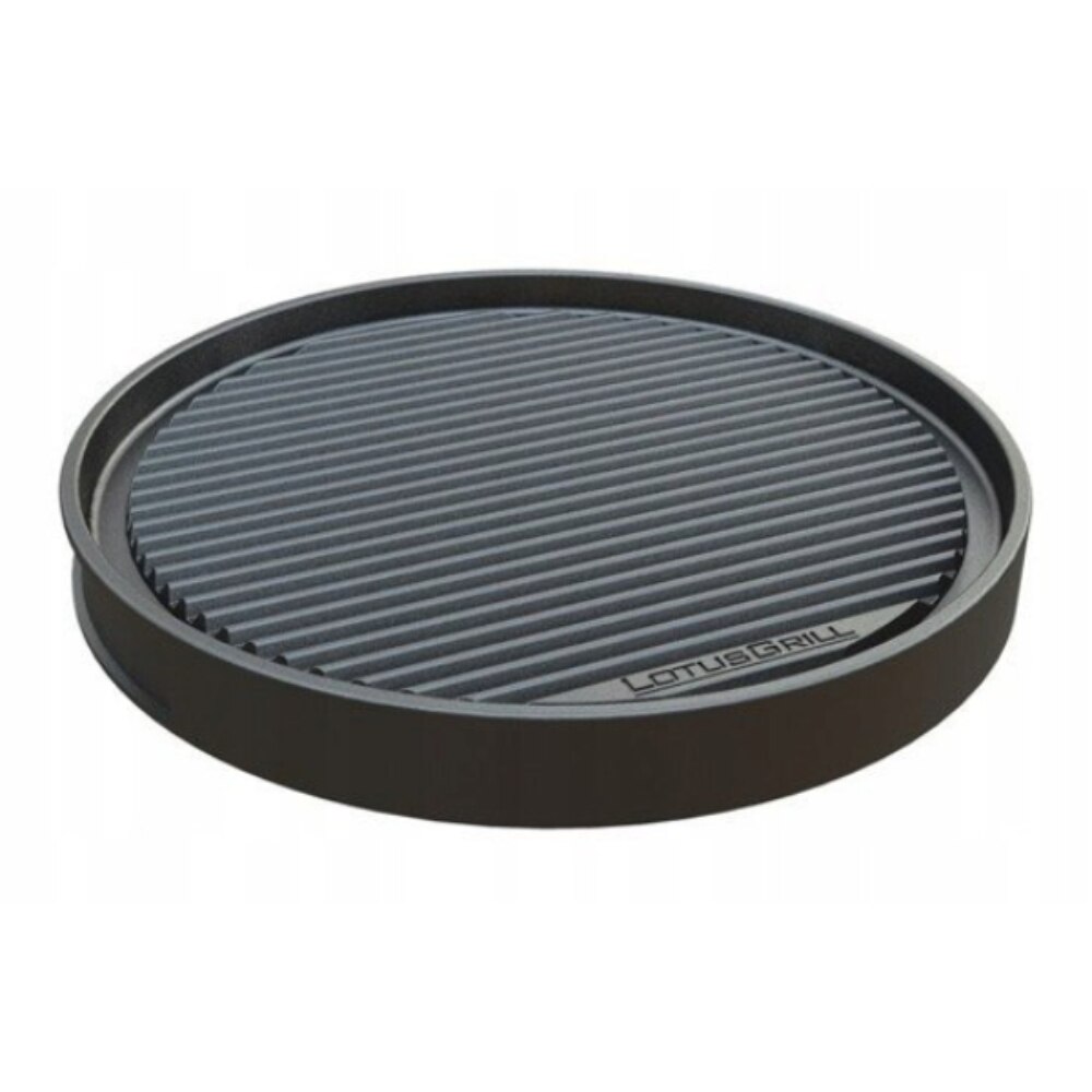 Tava teppanyaki XL LotusGrill, 348mm, Aluminiu, Negru