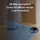 Робот прахосмукачка LIECTROUX C30B, Безчетков мотор, Навигация с 2D карта, WiFi приложение, 500W мощност, 6000Pa засмукване, мокро почистване
