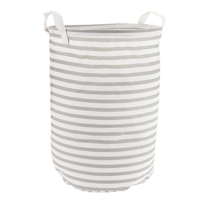 Cos de rufe, 36x50 cm, Gri / Alb