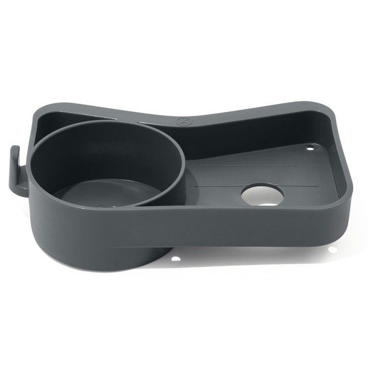 Поставка за напитки за басейн, Bestway, Пластмаса, 17 x 10 x 4 см, Черна