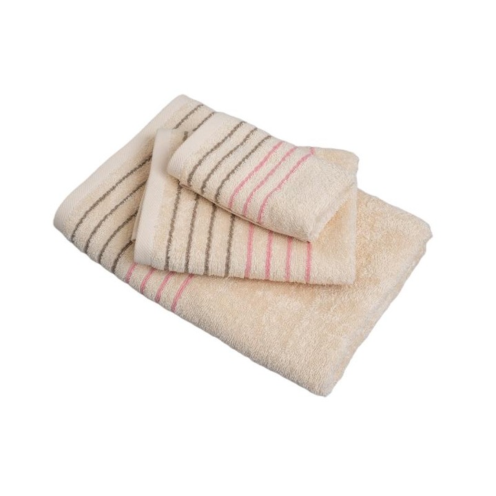 Set 3 Prosoape, Palamaiki, Bumbac, 30 x 50cm/ 50 x 90 cm/ 70 x 140 cm, Multicolor