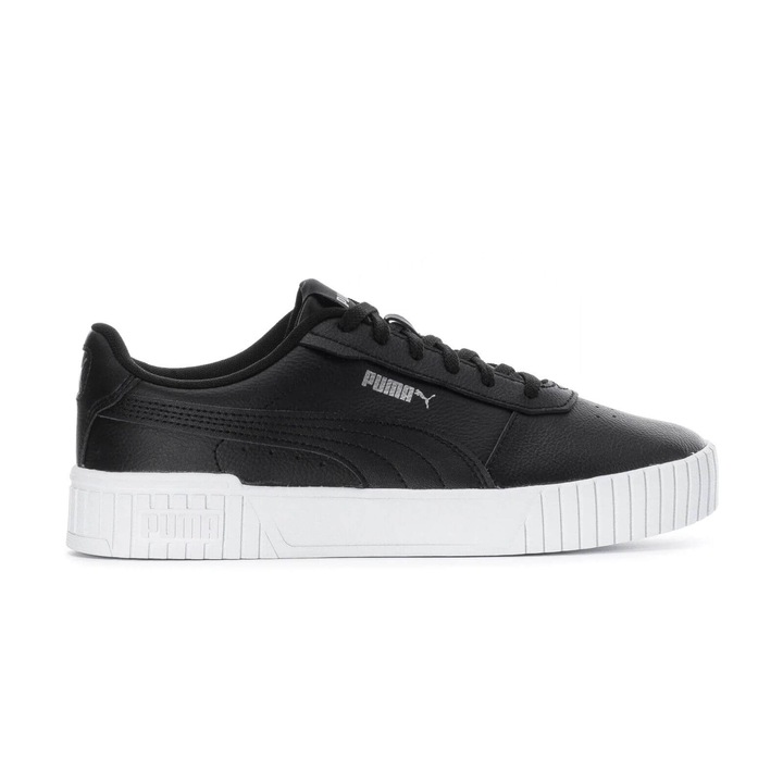 Puma, Carina 2.0 sneaker bőrbetétekkel, Fekete
