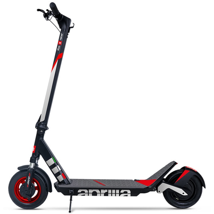 Aprilia eSR2 elektromos roller, Max sebesség 25 km/h, Max táv 25 km, Akkumulátor: 8 Ah, Motor: 350W, Kerék: 10", Irányjelző