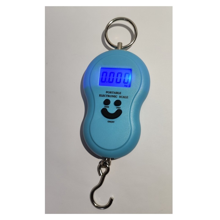Cantar electronic de mana, portabil, cu afisaj digital iluminat GC028