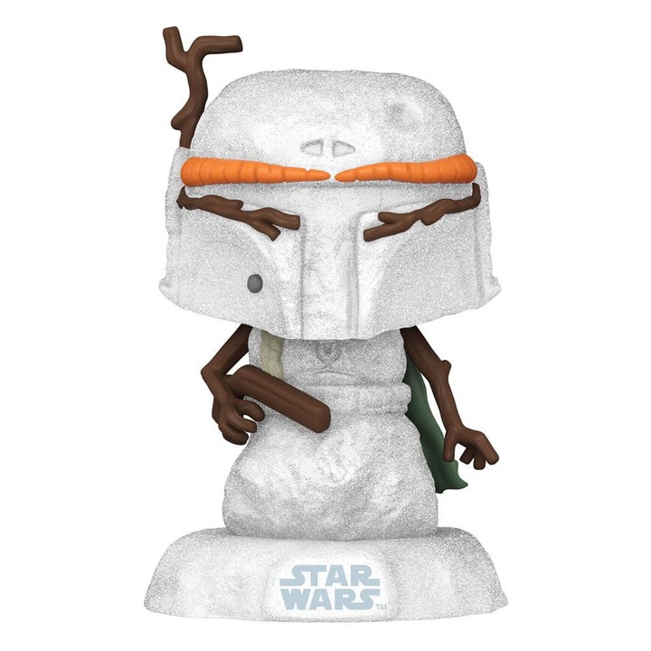 Figura Funko Pop, Star Wars, Holiday, Boba Fett, snwmn, 10 cm