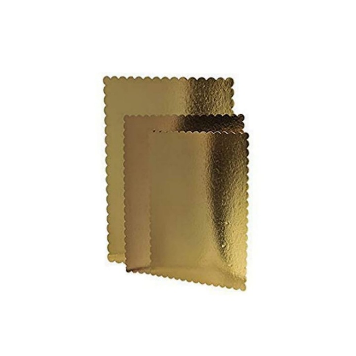 Set plansete aurii pentru torturi si prajituri, 26 buc, dimensiune 36x45 cm