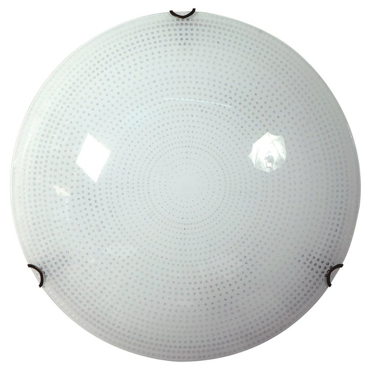 Plafoniera 60W, ARlight, Sticla, 30 cm, Alb
