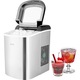 Aparat de facut cuburi de gheata ICM 1253 Iceman, rezervor 2 litri, 120 W, otel inoxidabil Argintiu