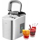 Aparat de facut cuburi de gheata ICM 1253 Iceman, rezervor 2 litri, 120 W, otel inoxidabil Argintiu
