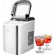 Aparat de facut cuburi de gheata ICM 1253 Iceman, rezervor 2 litri, 120 W, otel inoxidabil Argintiu