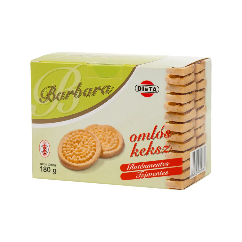 Biscuiti fragezi fara gluten 150gr Barbara - eMAG.ro
