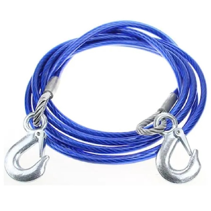 Sufa de tractare metalica de 4 m cu carlige cu siguranta GC030