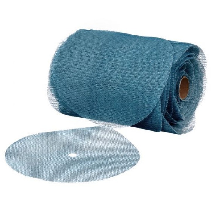 Set 100 buc Rola Discuri Abrazive 3M Blue Net Disc Roll, P120, 150mm
