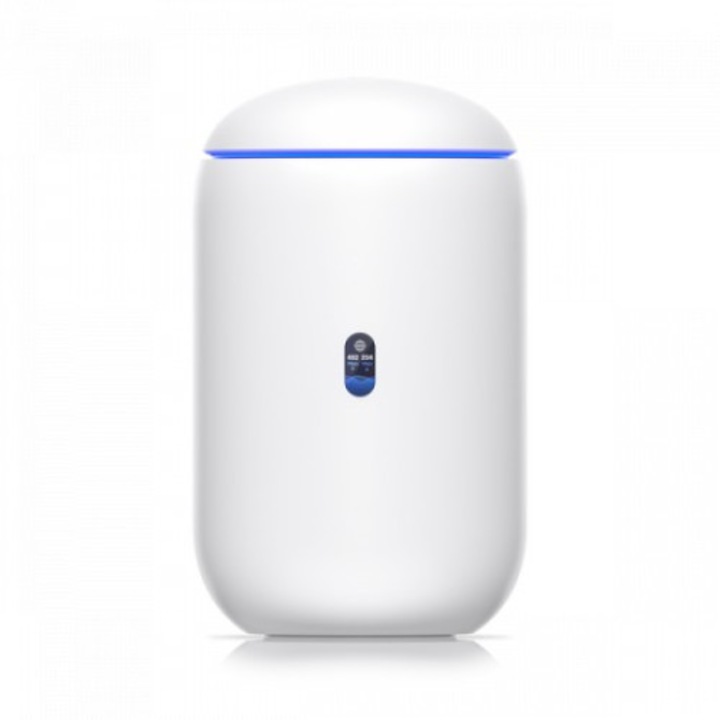 Ubiquiti Dream Router, Wi-Fi, 6 2 sávos, Vezeték nélküli és vezetékes, Micro SD kártyanyílással, Fehér