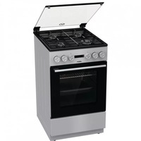 Aragaz, Mora, 70 l, 4 arzatoare, Clasa energetica A, Gri