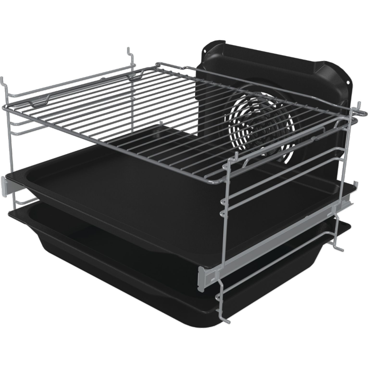 Aragaz ceramic, Gorenje, 70L, 4 zone de gatit, clasa energetica D, Inox