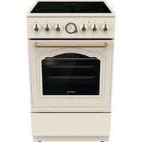 Aragaz cu baza ceramica, Gorenje, 70L, 4 arzatoare pe gaz, clasa energetica D, Bej