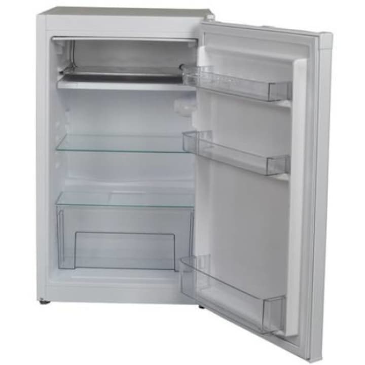 Хладилник, Клас А+, Фризер, 3 рафта на вратичката, Чекмедже за зеленчуци, Обем на хладилника 83 л, Бял