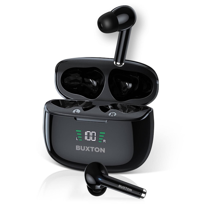 Buxton BTW 8800 Bluetooth Fülhallgató, Fekete