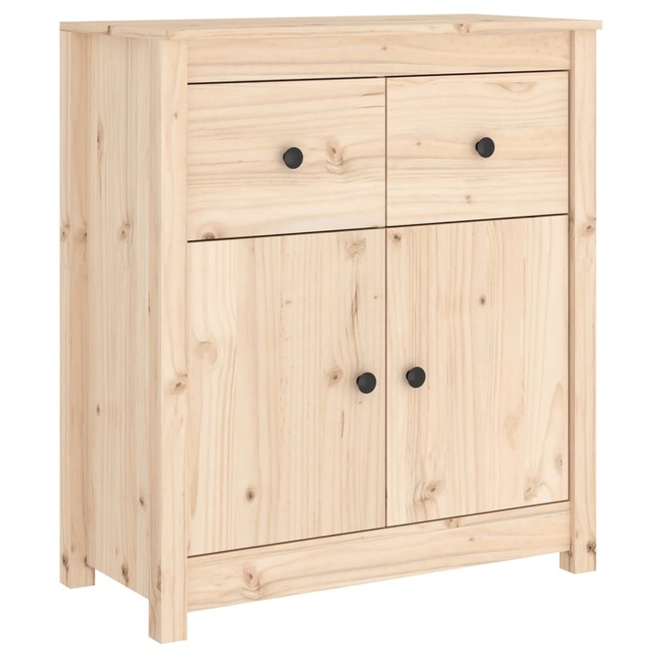 Dulap, Zakito Europe, Lemn, 70x35x80 cm, Natur